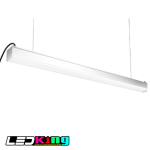 4FT linear fixture, 40W,5700K,frosted PC cover,CRI 82, 130lm/w,linkable version,4pcs per carton