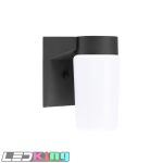 Light, Aluminum Housing With Black Finish, Frosted Acrylic Diffuser, 12W DOB, CRI 80, 3000K/4000K/5000K