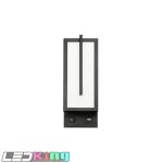 11”L x  4”W wall light, steel housing with BK finish, acrylic diffuser, 15W DOB, CRI 80, 5000K