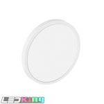 12inch led panel light,293x24mm,3CCT 15W, Surface mounted,white finish,Round 100-277Vac,1800lm,CRI80 triac dimmable in 120Vac