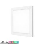 "12inch led panel light,289x289x15mm,3CCT 24W, Surface mounted,white finish, Square 120Vac,triac dimmable,1680lm,CRI80 Damp location"