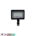Small Led Flood light 15W,5700K,AC100-277VChina brand driver,Knuckle bracket, Black color
