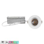 2'' Round LED down light,                                              Voltage: 120V AC Power: 7W, White Finish,  CCT:6500K,