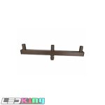 Low Profile BULLHORN WITH 3 TENONS AT 180 DEGREE,SLIP ONTO 2-3/8" TENONS;Black Finish;