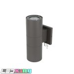 2*12W up&down wall sconce D108*H300mm,wet location IP65,6pcs per carton