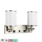 twin room bed lamp,2pcs round acrylic shade,2pcs switch,1pcs USB,2 pcs outlet,Satin Nickel finished,2pcs E26 bulb base(without bulb),4pcs per carton