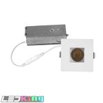 " 2'' Square LED down light,Voltage: 120V AC Power: 7W, White Finish,  CCT:3000K, 4000K, 6500K,