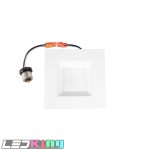 6" LED Square Down Light with 5CCT Tunable, 15W, Dimmable  120V AC,  2700/3000/4000/5000K,