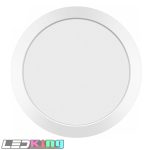 12inch led panel light,300x13mm,5000K 24W, Surface mounted,white finish,,Round 120Vac,triac dimmable,1680lm,CRI80 Damp location
