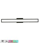 3FT LED vanity light,30W,6500K,black matte finished,acrylic cover