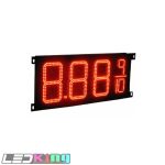 UGG-8inch8.88 9/10- Red Number format: 8.88 9/10 Max Size Character: 203.2mm Housing Dimension:  H: 293mm W: 590mm  D: 60mm Power:18W Net weight: 6.2kg