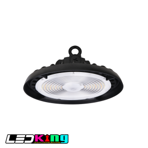 UFO led highbay light, 240w, AC120-277V, wattage & CCT adjustable, Black,Color Temperature 5700K