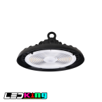 UFO led highbay light, 150w, 120-277VAC, wattage & CCT adjustable,Black,Color Temperature 5700K