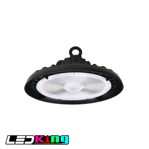 UFO led highbay light, 150w, 120-277VAC, wattage & CCT adjustable,Black,Color Temperature 5700K
