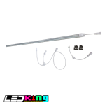 5FT LED cooler door light, 30W,6500k,clear PC cover,CRI 82,125lm/w,25pcs per carton