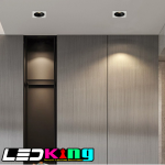 Led Gimbal Downlight Recessed Ceiling Light with 12W ,With ETL Listed LED Driver