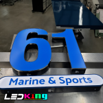 LED LENS BLUE 12V 1.2W