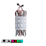 Blister Module Set, 50pcs RGB Color, 3 LEDs per Module, 5050 SMD Injection Module, Controller, and Adapter Included