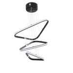 LED CHANDELIER MD22081018-3A – MATT BLACK