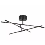 LED CHANDELIER MX18001070-6A – MATT BLACK