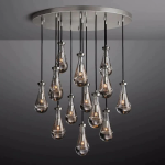 Luxury Glass Chandelier C2211 – 36" Diameter