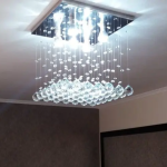 LuxeGlint Crystal Pendant Lamp