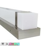 VN11 Vanity Light Fixture – 24", Brushed Endcap, Triac Dimmable