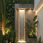 110–130V Modern Glass Pendant Light – H28”