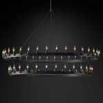 72” Iron Chandelier with E12 Sockets (M17476)