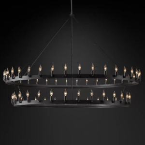 72” Iron Chandelier with E12 Sockets (M17476)