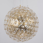 48” Rose Gold LED Chandelier (M10) – 3000K