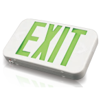 Compact LED Exit Sign – Universal Emergency Lighting