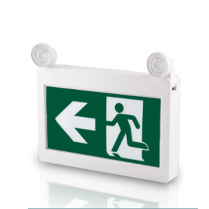 LED EMERGENCY RUNNING MAN SIGN/COMBO