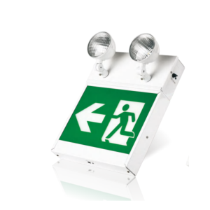 LED EMERGENCY RUNNING MAN SIGN/COMBO (DOUBLE HEAD)