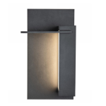Moonlight Series LED Wall Sconce – Black Finish, 15W CCT Tunable