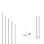 TIMES Solar Batten IP65 Outdoor LED Light with USB & Dusk-to-Dawn Sensor